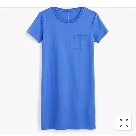 Jcrew t shirt dress in Navy - Picture 5 of 5